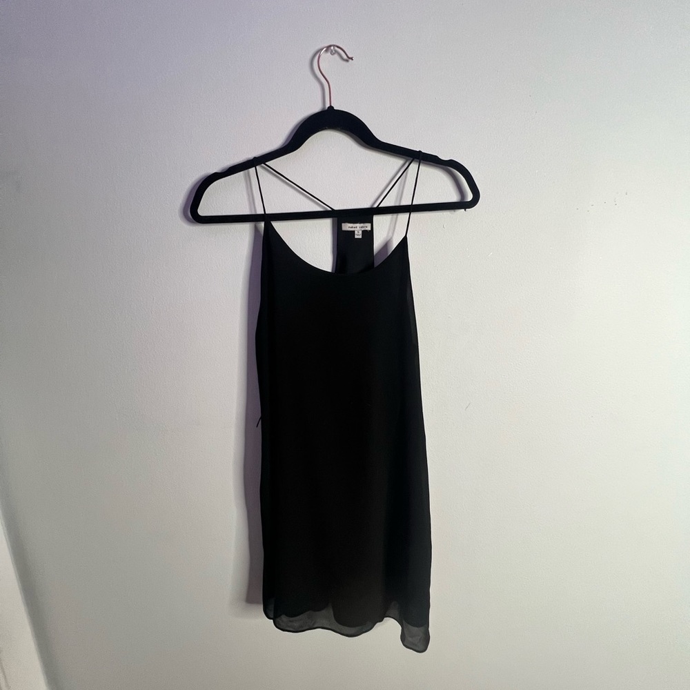 Naked Zebra Black Mini Dress